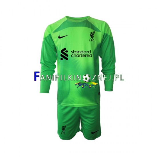 Koszulka Liverpool Bramkarska 2022-2023 Trzeci Długie Rękawy ,Dziecięca Koszulka Liverpool Bramkarska 2022-2023 Trzeci Długie Rękawy ,Dziecięca