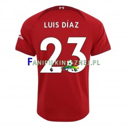 Koszulka Liverpool Luis Diaz 23 2022-2023 Domowa Krótkie Rękawy ,Męska