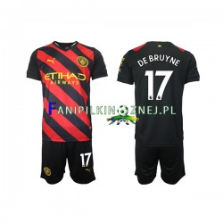 Koszulka Manchester City De Bruyne 17 2022-2023 Wyjazdowa Krótkie Rękawy ,Dziecięca