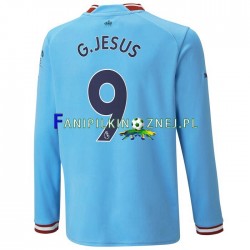 Koszulka Manchester City G.Jesus 9 2022-2023 Domowa Długie Rękawy ,Męska