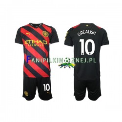 Koszulka Manchester City Grealish 10 2022-2023 Wyjazdowa Krótkie Rękawy ,Dziecięca