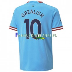 Koszulka Manchester City Grealish 10 2022-2023 Domowa Krótkie Rękawy ,Męska