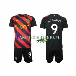 Koszulka Manchester City Haaland 9 2022-2023 Wyjazdowa Krótkie Rękawy ,Dziecięca