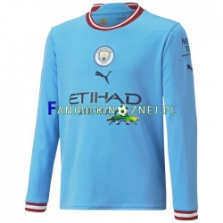 Koszulka Manchester City 2022-2023 Domowa Długie Rękawy ,Męska