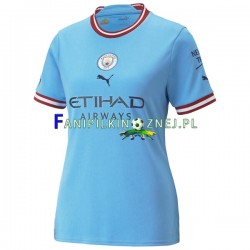 Koszulka Manchester City 2022-2023 Domowa Krótkie Rękawy ,Damska