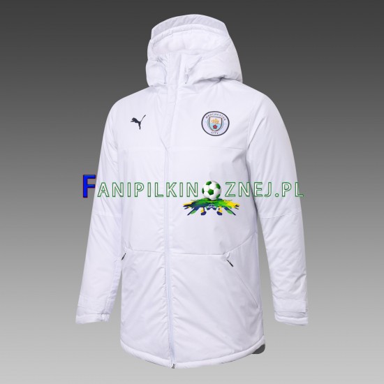 Manchester City Biały All-Weather Kurtka Treningowa ,Męska Manchester City Biały All-Weather Kurtka Treningowa ,Męska