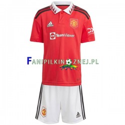 Koszulka Manchester United 2022-2023 Domowa Krótkie Rękawy ,Dziecięca