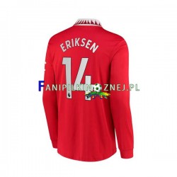 Koszulka Manchester United Christian Eriksen 14 2022-2023 Domowa Długie Rękawy ,Męska