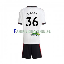 Koszulka Manchester United Elanga 36 2022-2023 Wyjazdowa Krótkie Rękawy ,Dziecięca