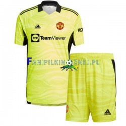 Koszulka Manchester United Bramkarska 2021-2022 Domowa Krótkie Rękawy ,Dziecięca