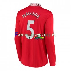 Koszulka Manchester United Harry Maguire 5 2022-2023 Domowa Długie Rękawy ,Męska