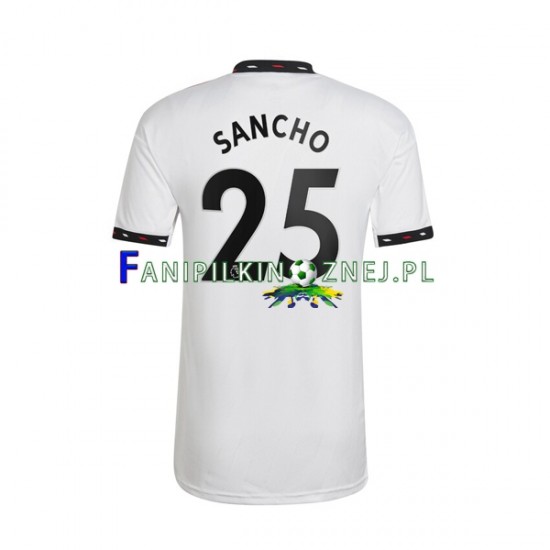 Koszulka Manchester United Jadon Sancho 25 2022-2023 Wyjazdowa Krótkie Rękawy ,Męska Koszulka Manchester United Jadon Sancho 25 2022-2023 Wyjazdowa Krótkie Rękawy ,Męska