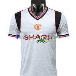 Koszulka Manchester United 1985 Retro Wyjazdowa Krótkie Rękawy ,Męska