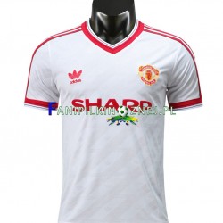Koszulka Manchester United 1986 Retro Wyjazdowa Krótkie Rękawy ,Męska