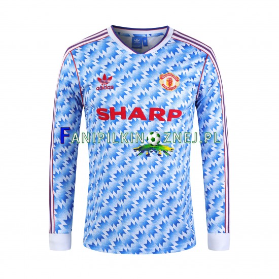 Koszulka Manchester United 1992 Retro Domowa Długie Rękawy ,Męska Koszulka Manchester United 1992 Retro Domowa Długie Rękawy ,Męska