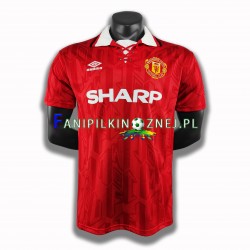 Koszulka Manchester United Retro 1994 Domowa Krótkie Rękawy ,Męska