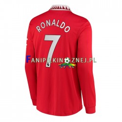 Koszulka Manchester United Ronaldo 7 2022-2023 Domowa Długie Rękawy ,Męska