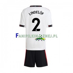 Koszulka Manchester United Victor Lindelof 2 2022-2023 Wyjazdowa Krótkie Rękawy ,Dziecięca