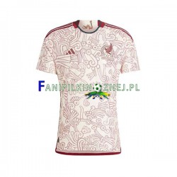 Koszulka Reprezentacji Meksyku Mistrzostwa Świata 2022 Wyjazdowa Krótkie Rękawy ,Męska