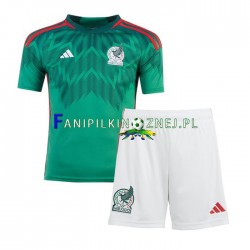 Koszulka Reprezentacji Meksyku Mistrzostwa Świata 2022 Domowa Krótkie Rękawy ,Dziecięca