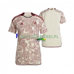 Koszulka Reprezentacji Meksyku Mistrzostwa Świata 2022 Wyjazdowa Krótkie Rękawy ,Damska