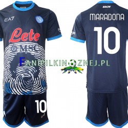 Koszulka Napoli Diego Maradona 10 Special 2 2021-2022 Domowa Krótkie Rękawy ,Dziecięca