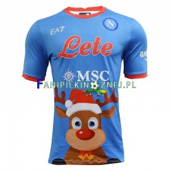 Koszulka Napoli Xmas 2022-2023 Domowa Krótkie Rękawy ,Męska