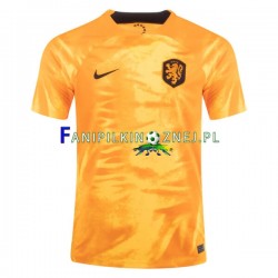 Koszulka Reprezentacji Holandii Mistrzostwa Świata 2022 Domowa Krótkie Rękawy ,Męska