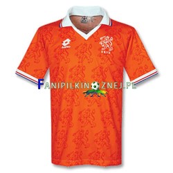Koszulka Reprezentacji Holandii 1996 Retro Domowa Krótkie Rękawy ,Męska