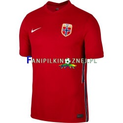 Koszulka Reprezentacji Norwegii 2020-2021 Domowa Krótkie Rękawy ,Męska