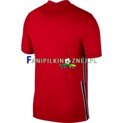 Koszulka Reprezentacji Norwegii 2020-2021 Domowa Krótkie Rękawy ,Męska