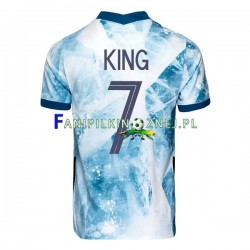 Koszulka Reprezentacji Norwegii Joshua King 7 2020-2021 Wyjazdowa Krótkie Rękawy ,Męska