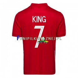 Koszulka Reprezentacji Norwegii Joshua King 7 2020-2021 Domowa Krótkie Rękawy ,Męska