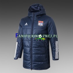 Olympique Lyon Niebieski All-Weather Kurtka Treningowa ,Męska