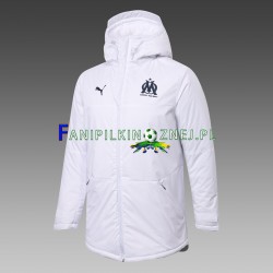 Olympique Marsylia Biały All-Weather Kurtka Treningowa ,Męska