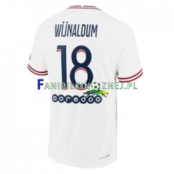Koszulka Paris Saint-Germain Georginio Wijnaldum 18 2021-2022 Czwarty Krótkie Rękawy ,Męska
