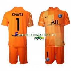 Koszulka Paris Saint-Germain Keylor Navas 1 Bramkarska 2021-2022 Domowa Krótkie Rękawy ,Dziecięca