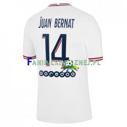 Koszulka Paris Saint-Germain Juan Bernat 14 2021-2022 Czwarty Krótkie Rękawy ,Męska