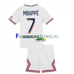 Koszulka Paris Saint-Germain Mbappé Kylian 7 2021-2022 Czwarty Krótkie Rękawy ,Dziecięca