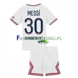 Koszulka Paris Saint-Germain Lionel Messi 30 2021-2022 Czwarty Krótkie Rękawy ,Dziecięca
