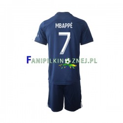 Koszulka Paris Saint-Germain Mbappé 7 2022-2023 Domowa Krótkie Rękawy ,Dziecięca