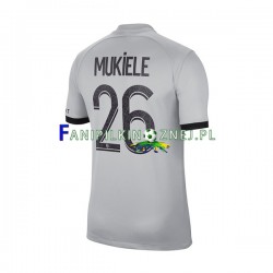 Koszulka Paris Saint-Germain Mukiele 26 2022-2023 Wyjazdowa Krótkie Rękawy ,Męska