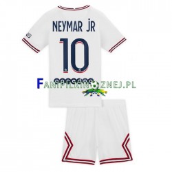 Koszulka Paris Saint-Germain Neymar Jr 10 2021-2022 Czwarty Krótkie Rękawy ,Dziecięca