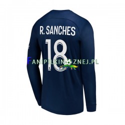 Koszulka Paris Saint-Germain R.Sanches 18 2022-2023 Domowa Długie Rękawy ,Męska