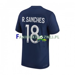 Koszulka Paris Saint-Germain R.Sanches 18 2022-2023 Domowa Krótkie Rękawy ,Męska