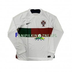 Koszulka Reprezentacji Portugalii Mistrzostwa Świata 2022 Wyjazdowa Długie Rękawy ,Męska