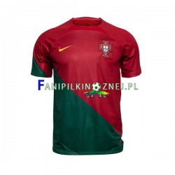 Koszulka Reprezentacji Portugalii Mistrzostwa Świata 2022 Domowa Krótkie Rękawy ,Męska