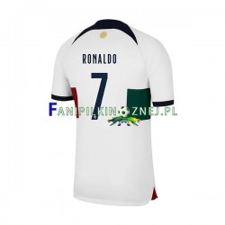 Koszulka Reprezentacji Portugalii Ronaldo 7 Mistrzostwa Świata 2022 Wyjazdowa Krótkie Rękawy ,Męska