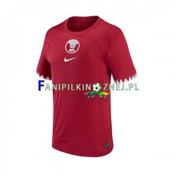 Koszulka Reprezentacji Kataru Mistrzostwa Świata 2022 Domowa Krótkie Rękawy ,Męska