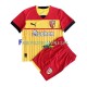 Koszulka RC Lens 2022-2023 Domowa Krótkie Rękawy ,Dziecięca